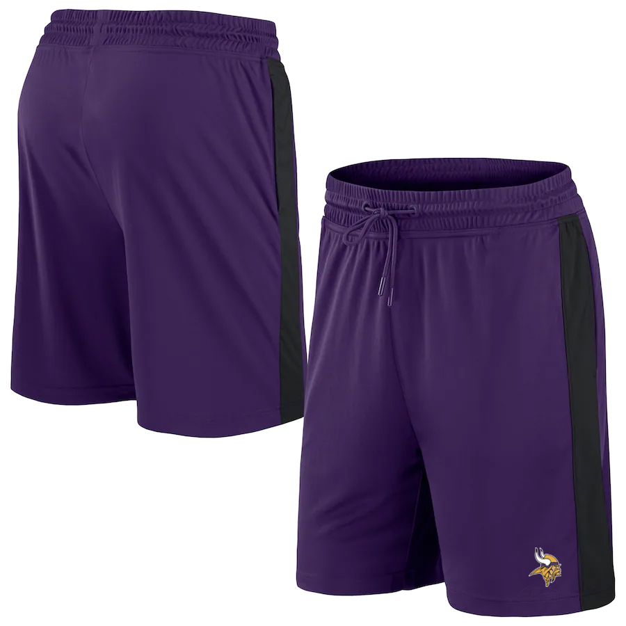 Men's Minnesota Vikings Purple Performance Shorts Men's Minnesota Vikings Purple Performance Shorts